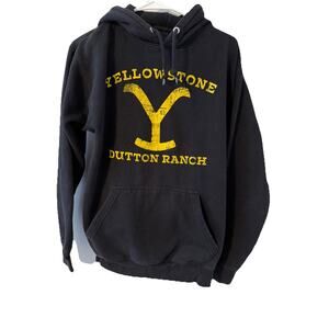 Yellowstone Dutton Ranch Logo Hoodie Size M